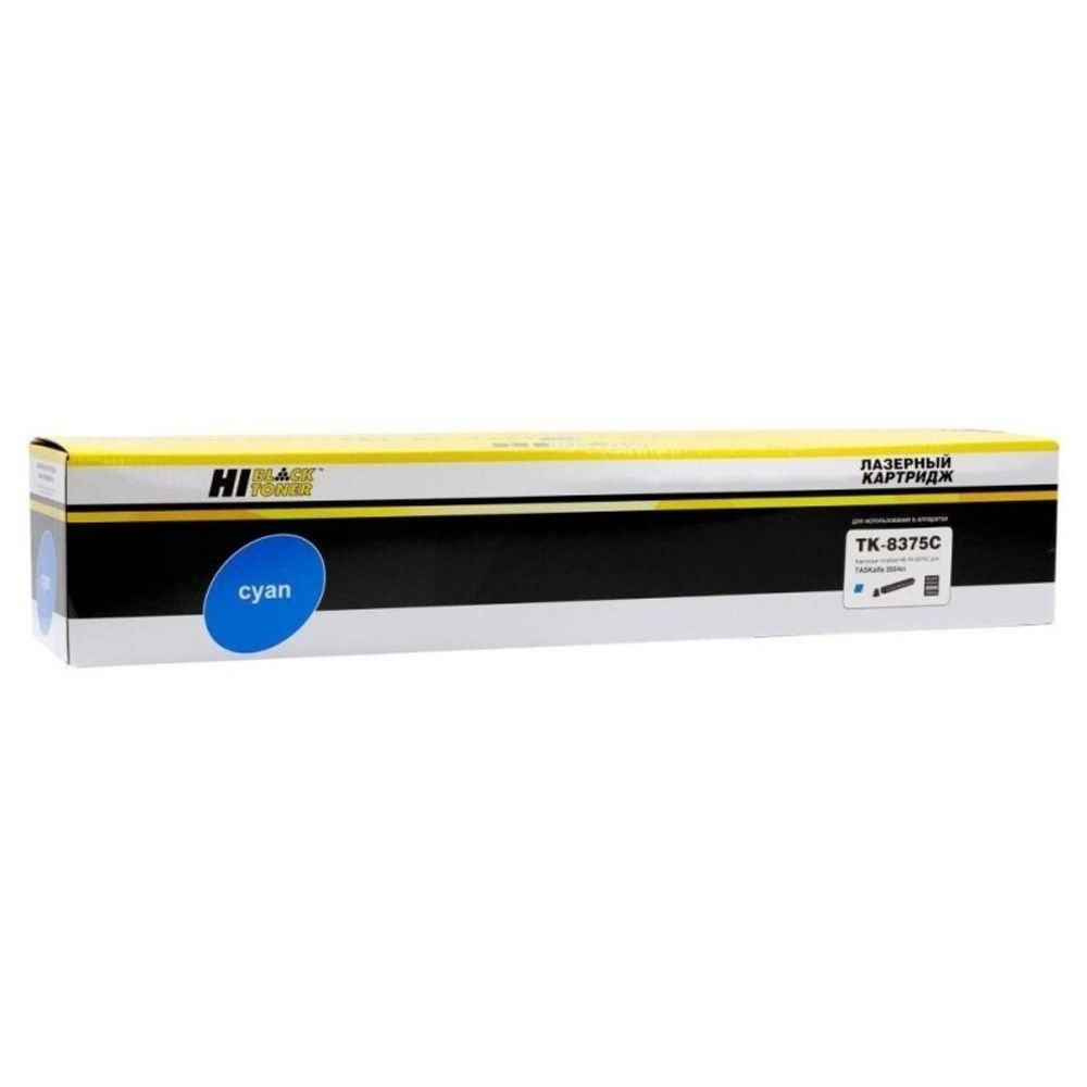 Тонер-картридж Hi-Black (HB-TK-8375C) для Kyocera TASKalfa 3554ci, Cyan, 20K