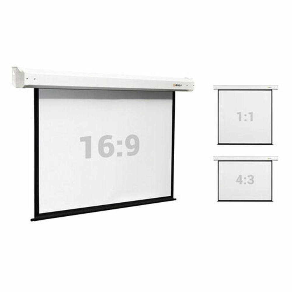 Экран проекционный настенный 150" (338x197 см), электропривод, 16:9, DIGIS Electra-F, DSEF-16907