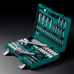 KRAFTOOL X-Drive 94, 94 предм., (1/2″+1/4″), универсальный набор инструмента (27883-H95)