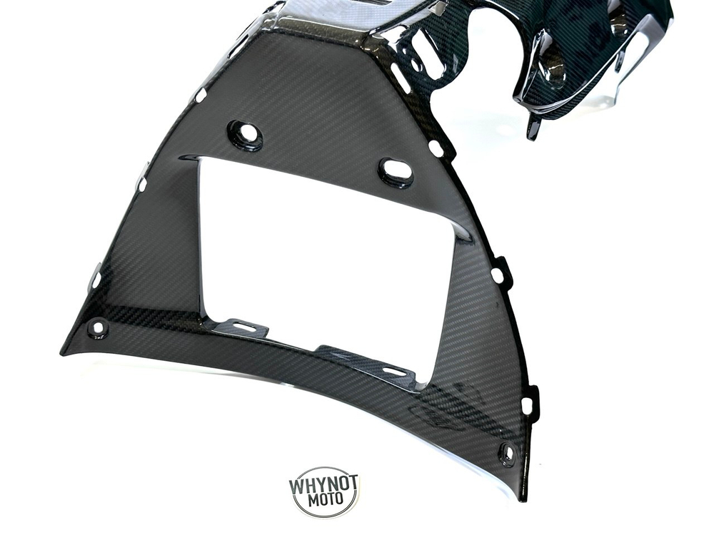 FullSix Карбоновая защита нижняя - Belly Pan (OEM выхлоп) Yamaha YZF-R1 MY-R120-TC42