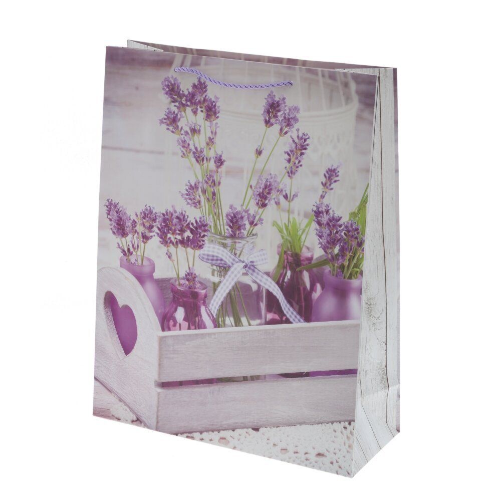 GAEM Пакет подарочный (бумага, плотность 210г/м2, блок микс 12шт), L31 W12 H40 см, 4в.