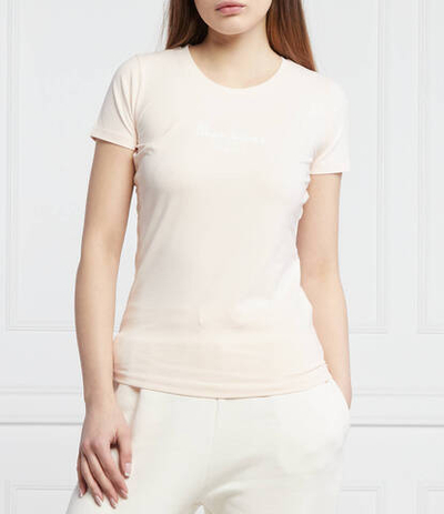 футболка Pepe Jeans London - персиковый(PL505202)