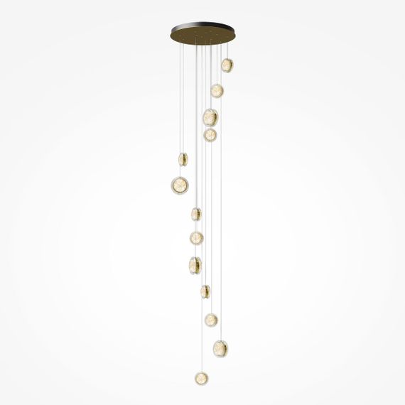Подвесная светодиодная люстра Maytoni Pharao MOD361PL-L58BS3K