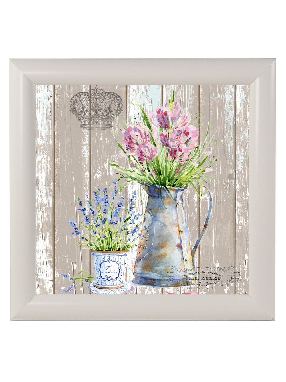 Картина на стену для интерьера на холсте в раме 23*23 см