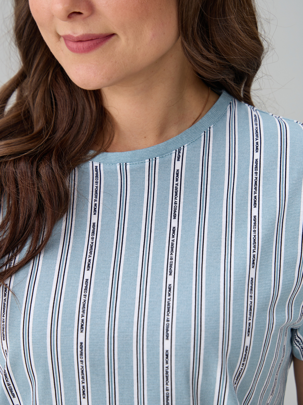 Футболка Фк-127/шалфей-полоскабуквы