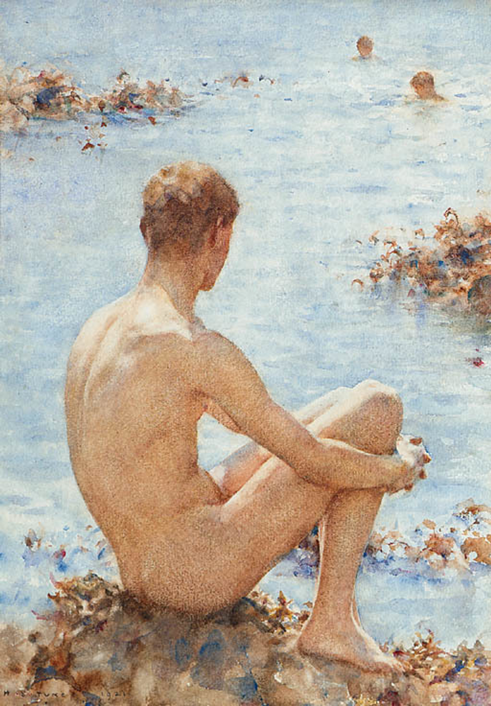 Henry Scott Tuke  - эротическое искусство художника Генри Скотта Тьюка. 18+