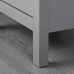 Комод - IKEA HEMNES/ХЕМНЭС ИКЕА, 66х38х54 см, серый