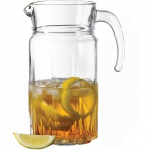 Кувшин 1,5 л. d=118 мм. h=235 мм. с прозр. крышкой Карат Б (56399)