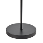 8043/1F MODERNI LN26 338 черный/серый/бежевый, металл/текстиль/ротанг Торшер Е27 1*60W 220V LAUNA