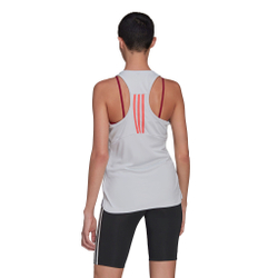 Женская теннисная майка adidas 3-Stripes Tank Top Women - Grey, Pink