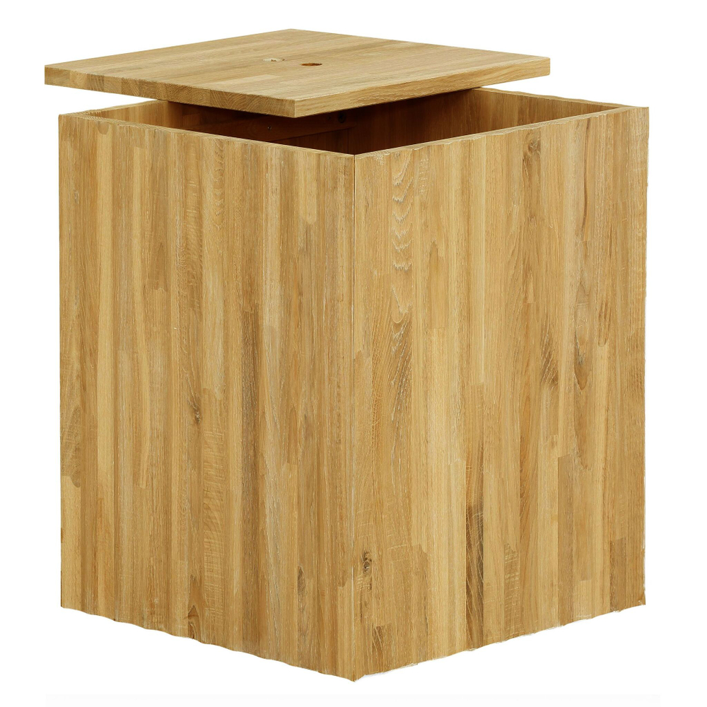 Стол журнальный Розенбург из дуба с нишей