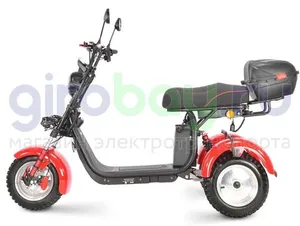 Электроскутер WHITE SIBERIA IKRA 5000w - (Красный) фото 3 фото №5