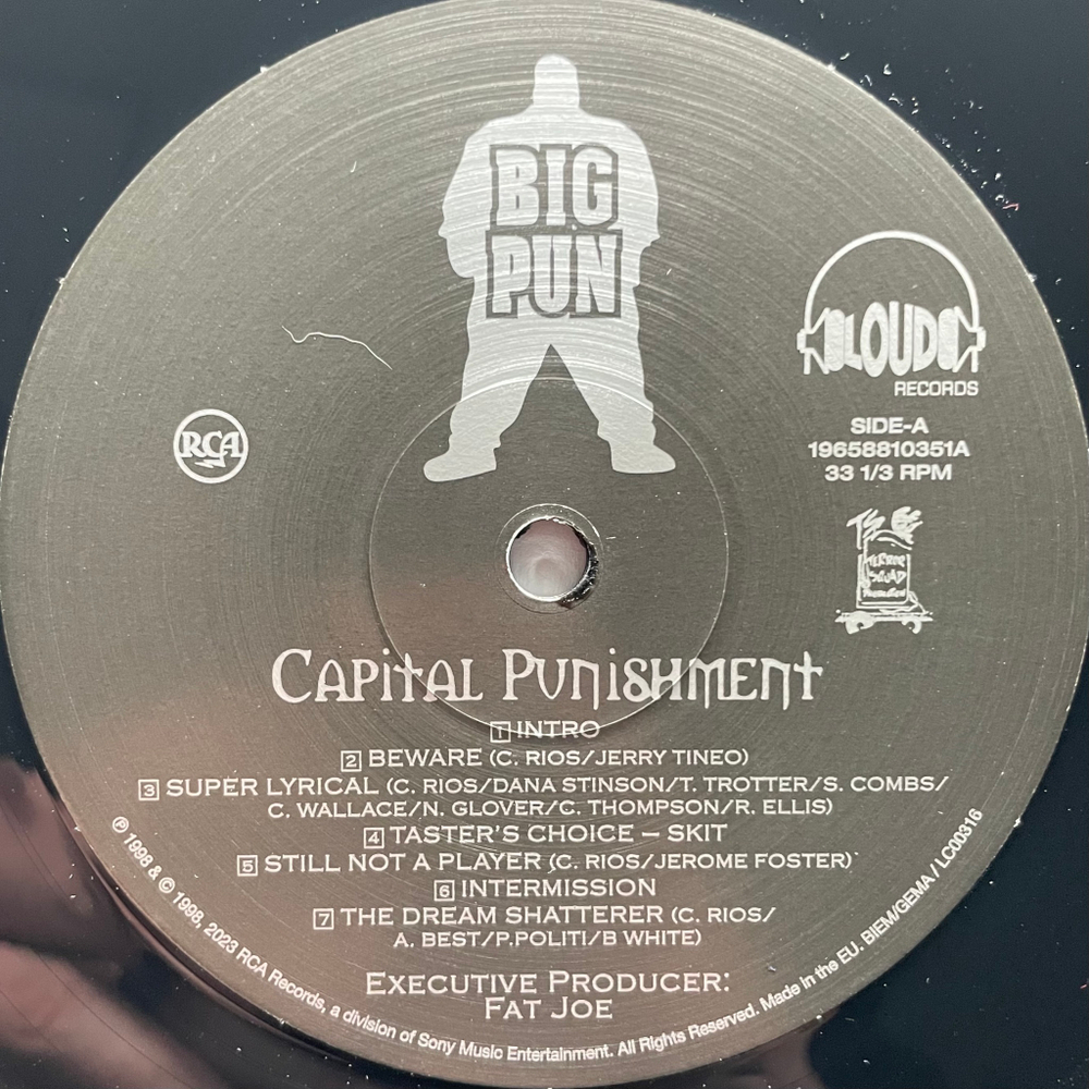 Big Pun ‎– Capital Punishment 2LP (Европа 2023г.)