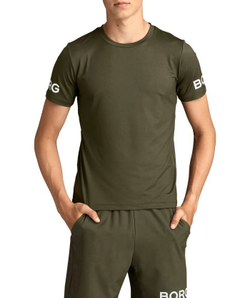 Футболка для мальчика теннисная Björn Borg Tee Jr - ivy green