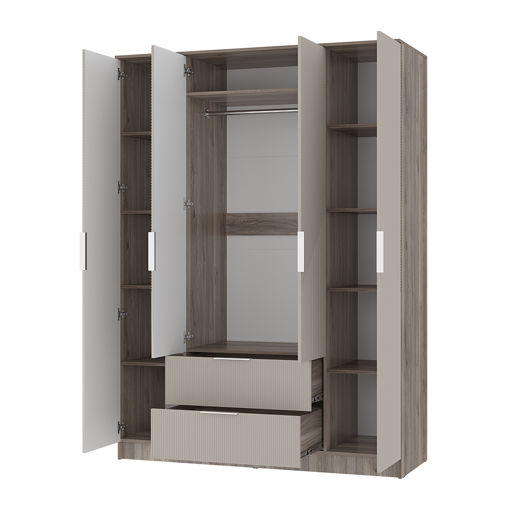 Шкаф 4-х створчатый Эмилия ШК-11