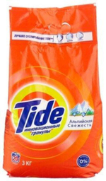 TIDE Авт СМС порошок Альпийская свежесть 3кг