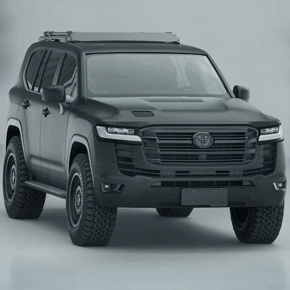 Платформа на крышу для Toyota Land Cruiser LC300 2021-2024+ Крузак оффроуд багажник на крышу