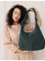 сумка большая через плечо шоппер натуральная замша