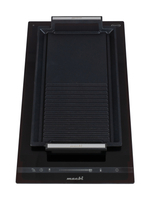 Индукционная варочная панель MACBI GK-ID 303619 EB-P: шнур с вилкой, 2 конфорки 3600Вт, непрерывный нагрев, черный/матовый