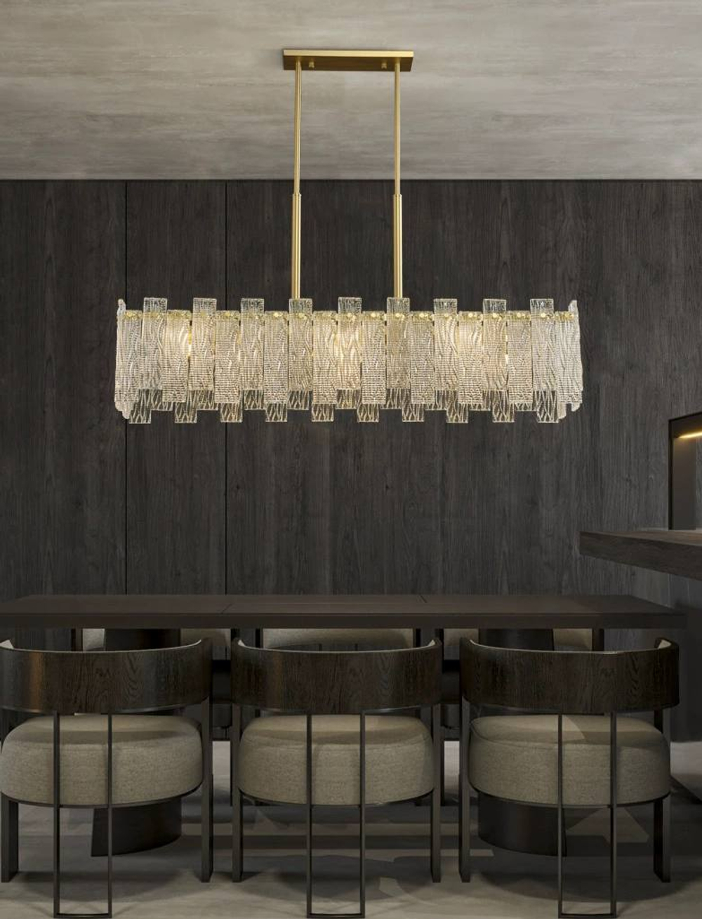 Chandelier  horizontal Maegelle