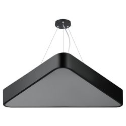 Светильник LED ЭРА Geometria SPO-151-B-40K-030 Delta 30Вт 4000К 3000Лм IP40 черный подвесной драйвер внутри