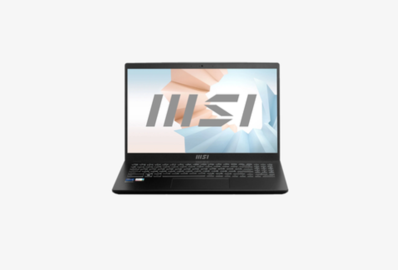 15.6" Ноутбук MSI Modern 15 B12M-212XRU черный