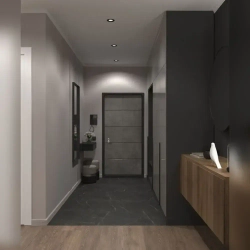 Светильник точечный встраиваемый Deko Lamp GU 5.3, спот светодиодный потолочный, черный.