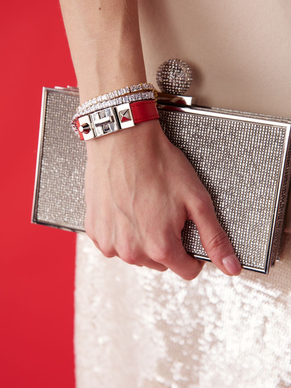 TENNIS SQUARE BRACELET 04