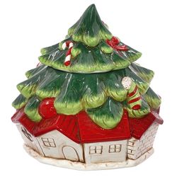 GAEM Конфетница "Елка",, 2500 мл, L22 W22 H24 см