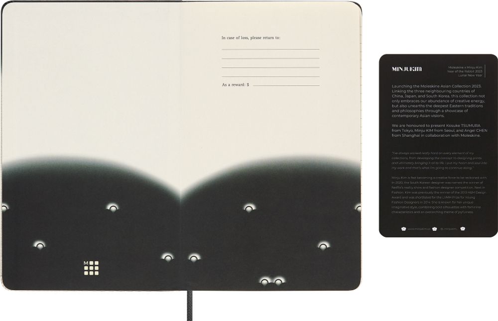 Блокнот Moleskine LE Year of The Rabbit Large (LECNYRABBITQP060C) 2