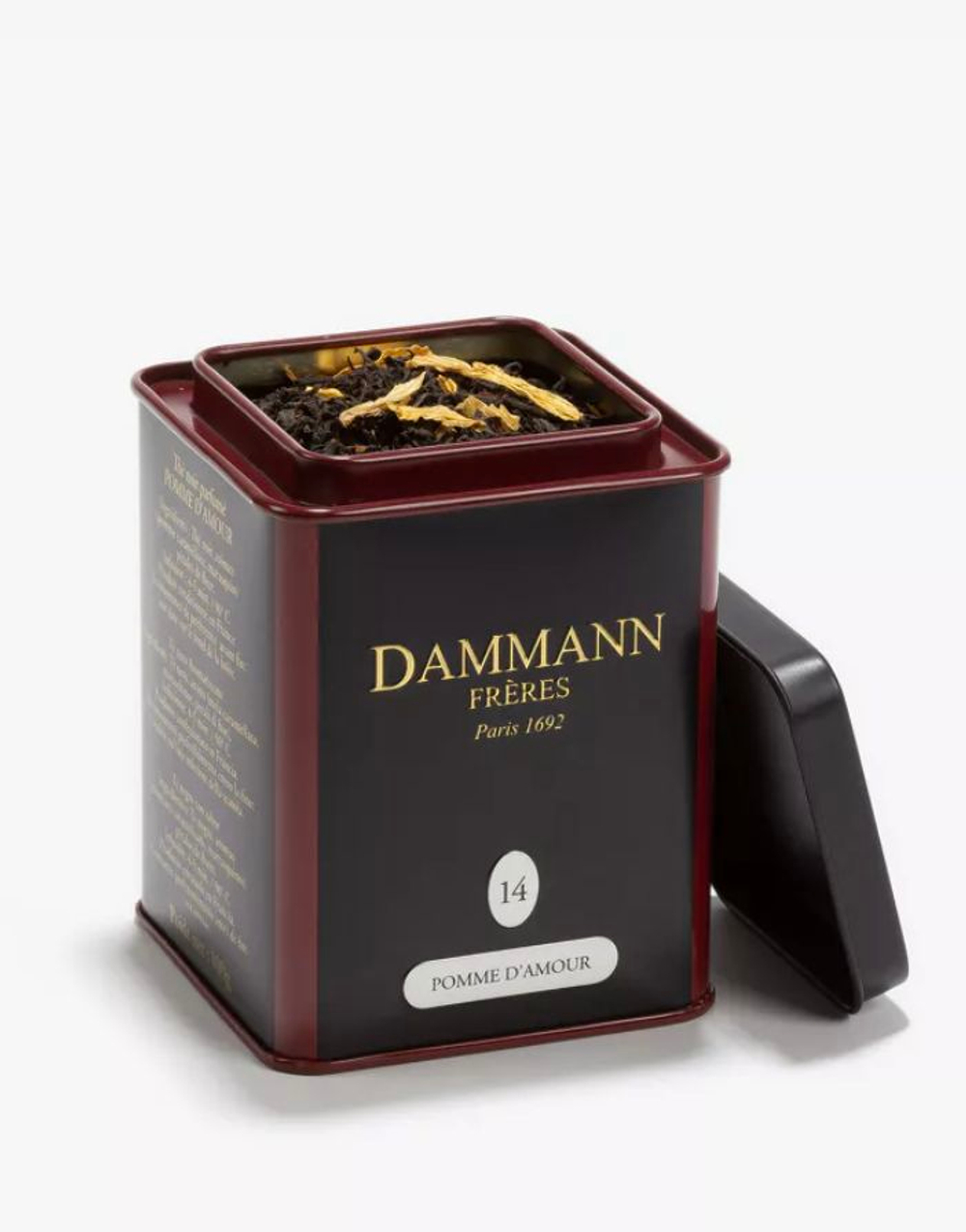 Набор черного листового чая Dammann Freres Pomme dAmour, 3x100г
