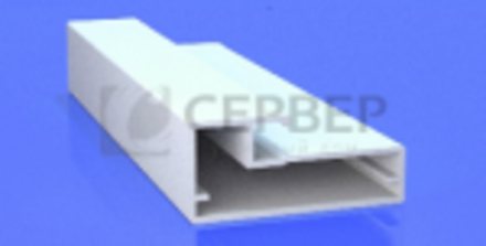 Профиль для фасадов 20 мм  широкий 5,8м