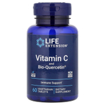 Life Extension, витамин C и Bio-Quercetin, 60 вегетарианских таблеток