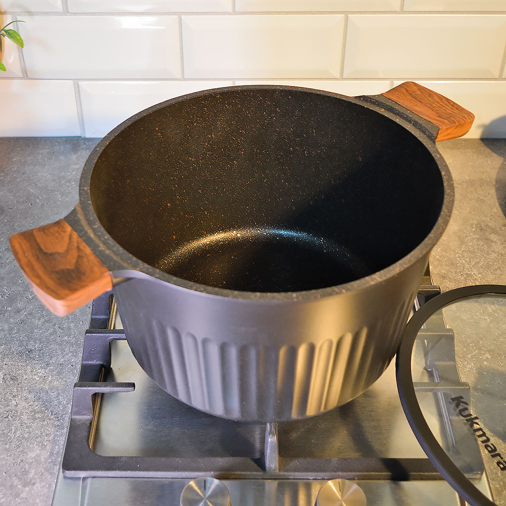 Кастрюля 5,2л Ristretto Stella, а/пр литая со стеклянной крышкой