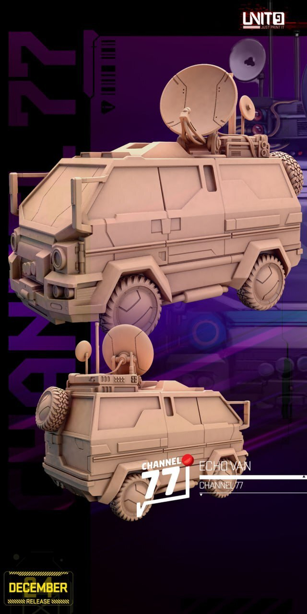 77 канал Cyberpunk - Luna Vega - Channel 77 Миниатюры 32-56-75mm (32mm / 4)