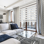 Рулонная штора День-ночь Масо РБ, 160х57 см, шир.крепл. 61 см, бел, СРШ-01МК-41602