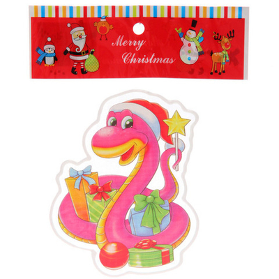 Наклейка на стекло «Змеиное чудо» 15*20 см