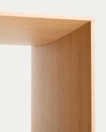 Письменный стол из дубового шпона Litto, 140 x 60 см