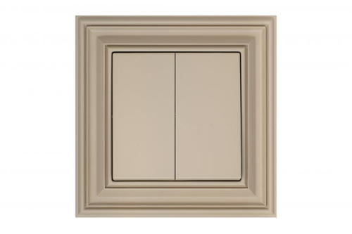 Выключатель для жалюзи кремовый омбре LIREGUS RETRO