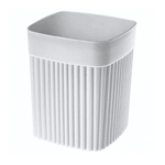 Стакан для ванной комнаты "velvet" 90х90х110 мм, 0,65л (светло-серый флэк)