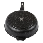Сковорода алюминий, 22 см, антиприг, Мечта, Гранит black, 022802, съем руч