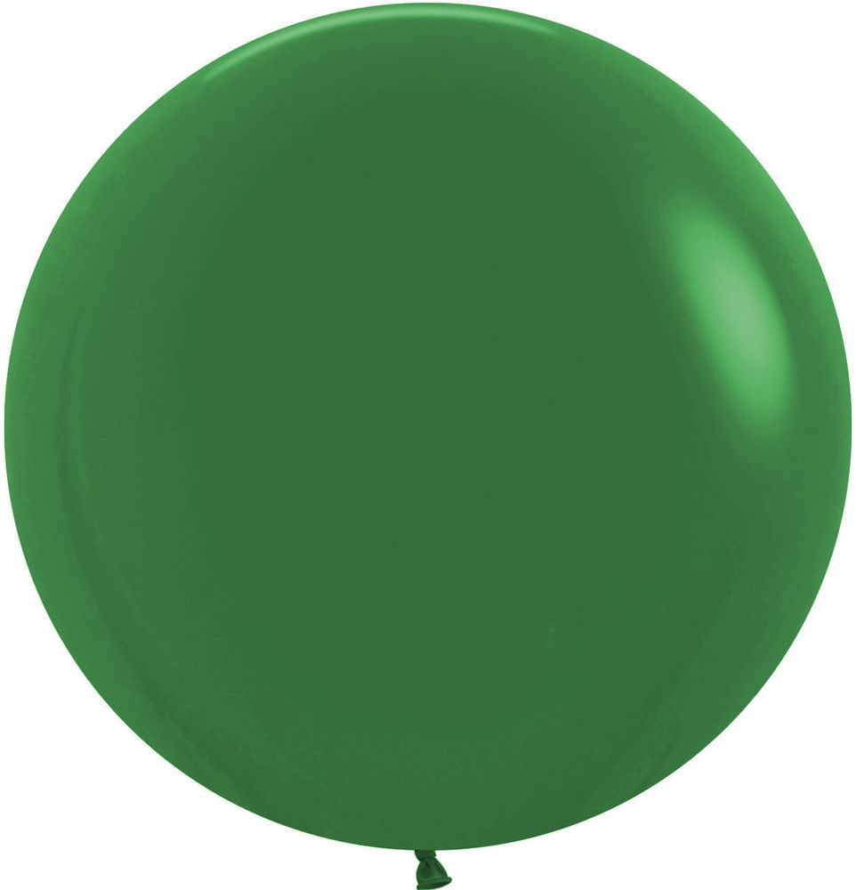 Шар 24&quot; Темно-зеленый пастель / Forest Green 032 Sp