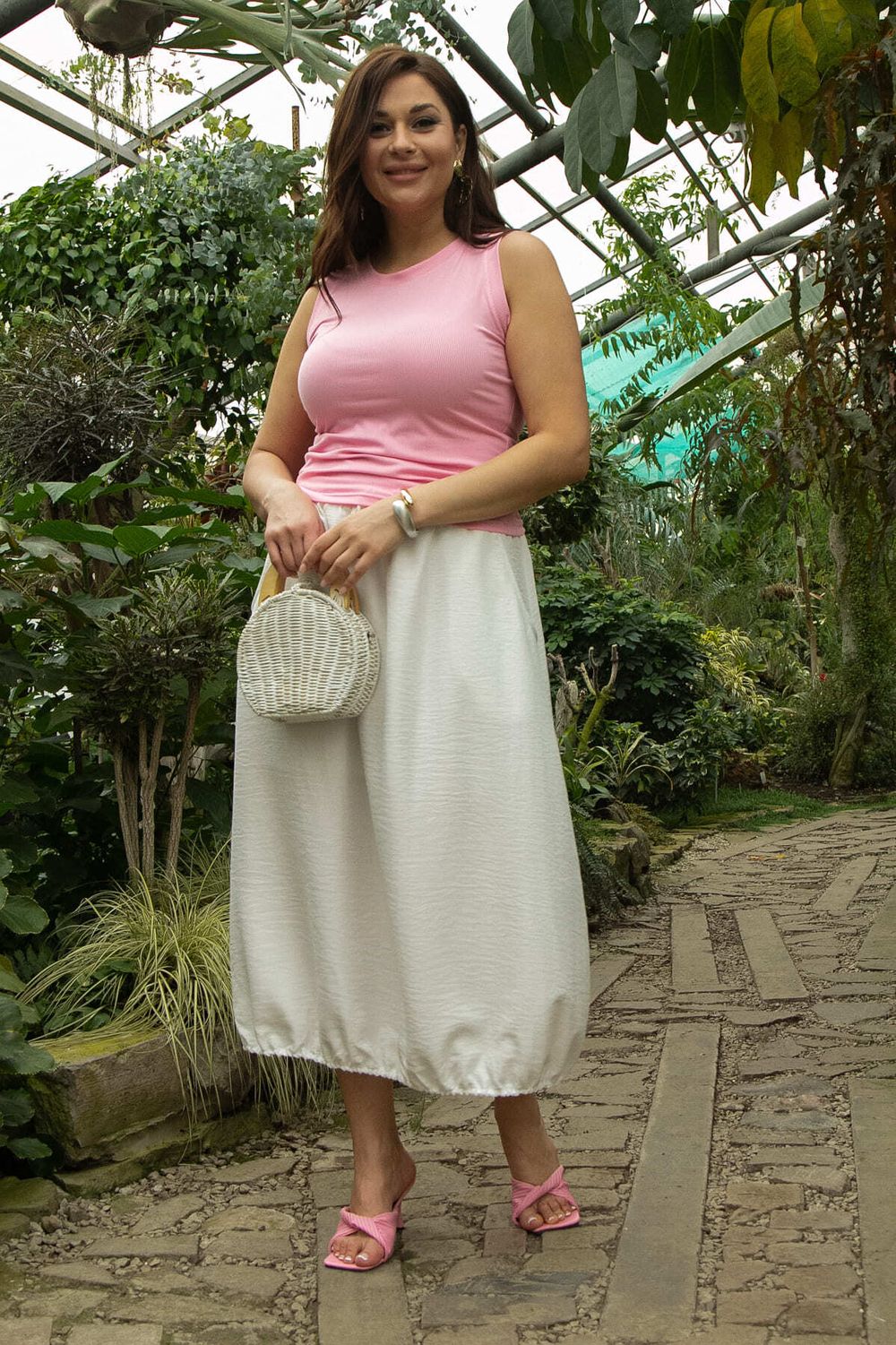 Юбка Силена (белая) Ю13414-9М LT Collection