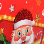 Пакет подарочный «Сказочный Дедушка» 26*32*10 см