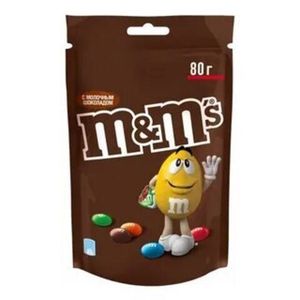 ДРАЖЕ M&M'S С ШОКОЛАДОМ 80ГР