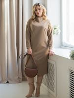 Платье 1290 песочный Novita (Акция)