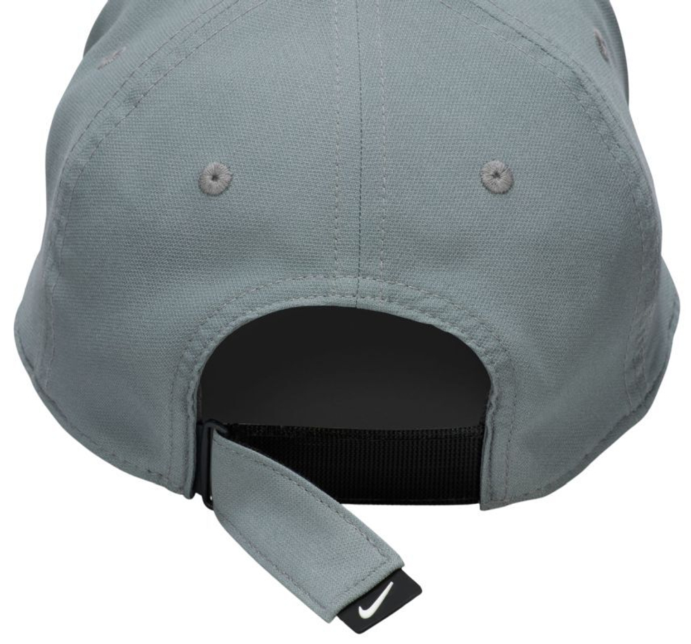 Теннисная кепка Nike Dri-Fit Club Structured Swoosh - серый