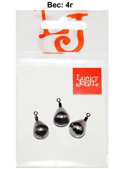 Грузa Lucky John JIG RIG 04.0г 3шт