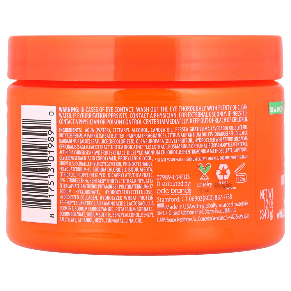 Cantu, Avocado Hydrating, восстанавливающий несмываемый крем, 340 г (12 унций)
