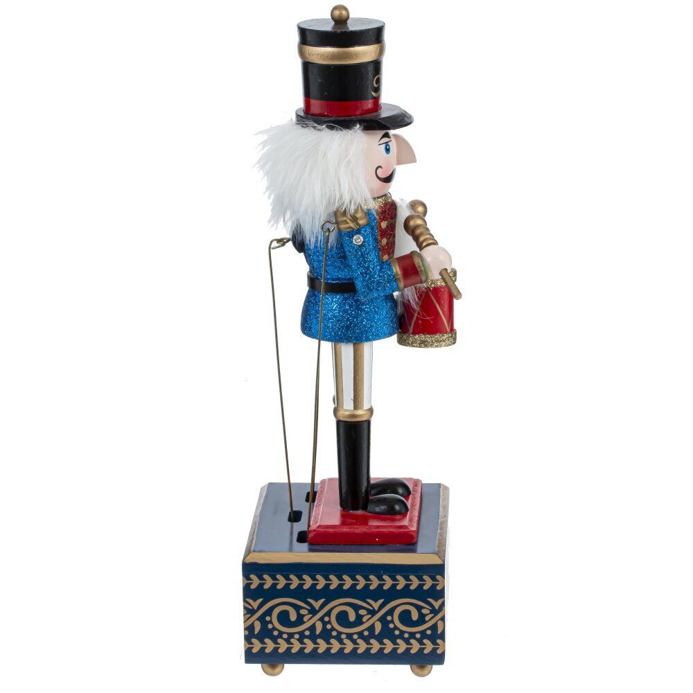 GAEM Фигурка декоративная "Щелкунчик" с музыкой и движением,, L11,5 W10 H32 см